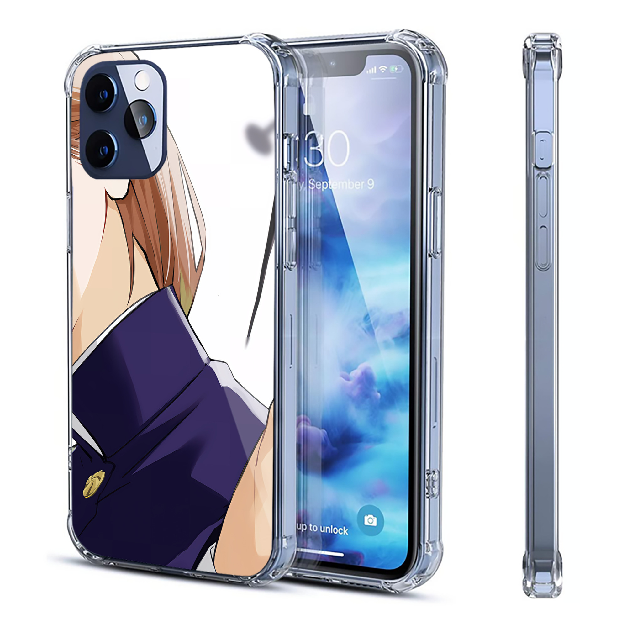 （画像用） SPY×FAMILY间谍家家酒 【iPhone 12シリーズ対応】透明スマホケース（クリアソフトケース）